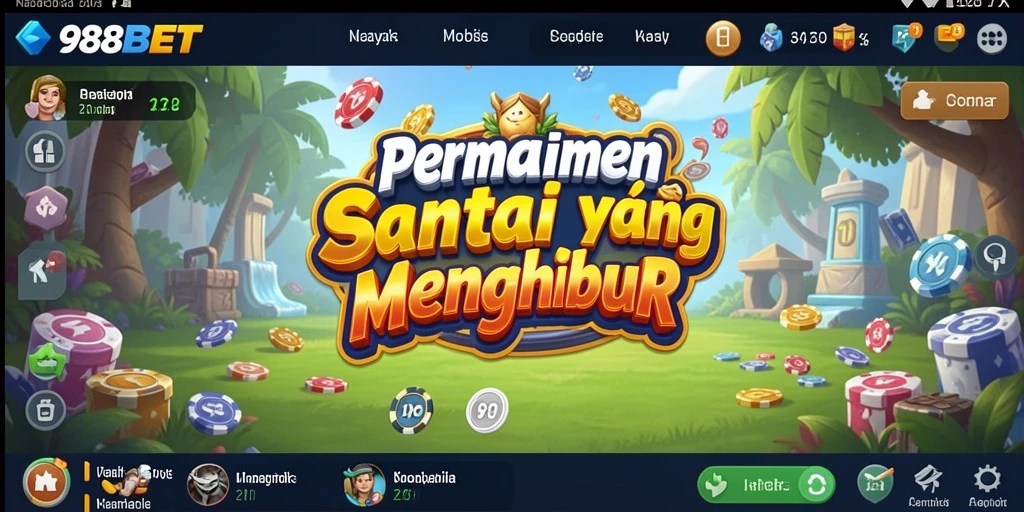 Screenshot gameplay 988BET menampilkan keseruan bermain yang santai.