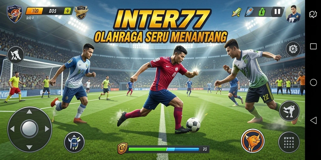 Gameplay INTER77 yang seru dengan berbagai cabang olahraga.